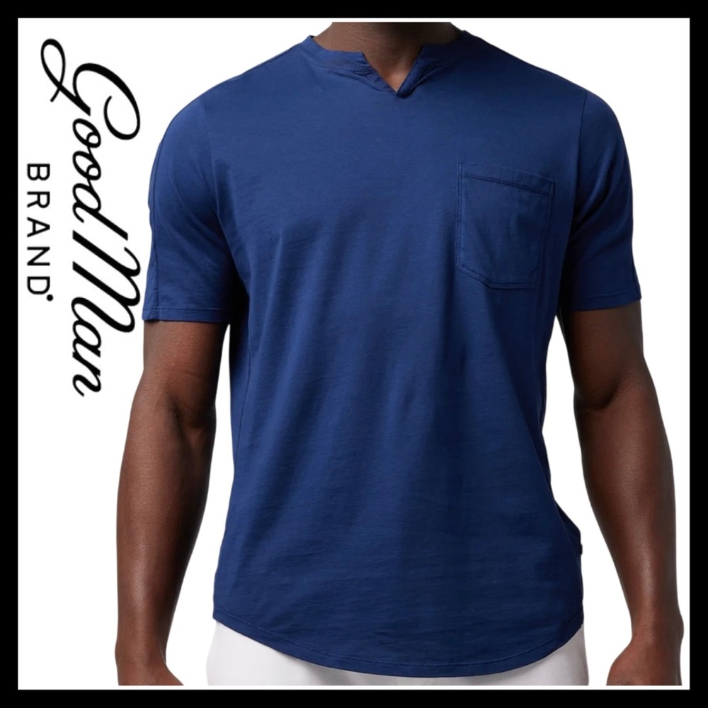 Goodman Brand Men’s Victory V-Notch Luxury Tee Size (XL) NEW with Tags